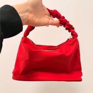 Stoney clover land ruby red slouch handbag